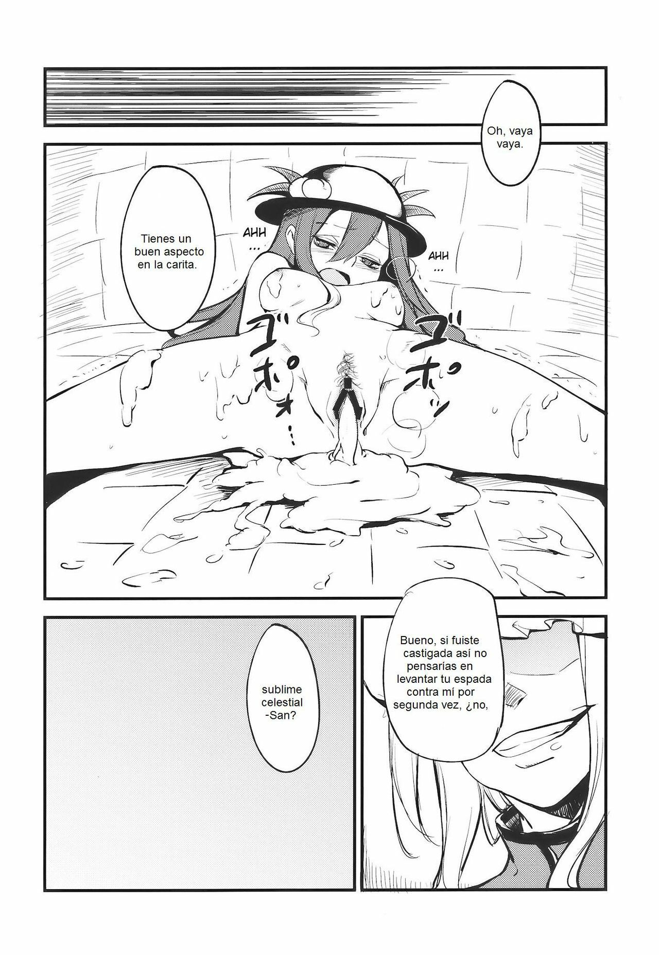 (C77) [Shironegiya (Miya9)] Momo Ijiri (Touhou Project) [Spanish] page 15 full