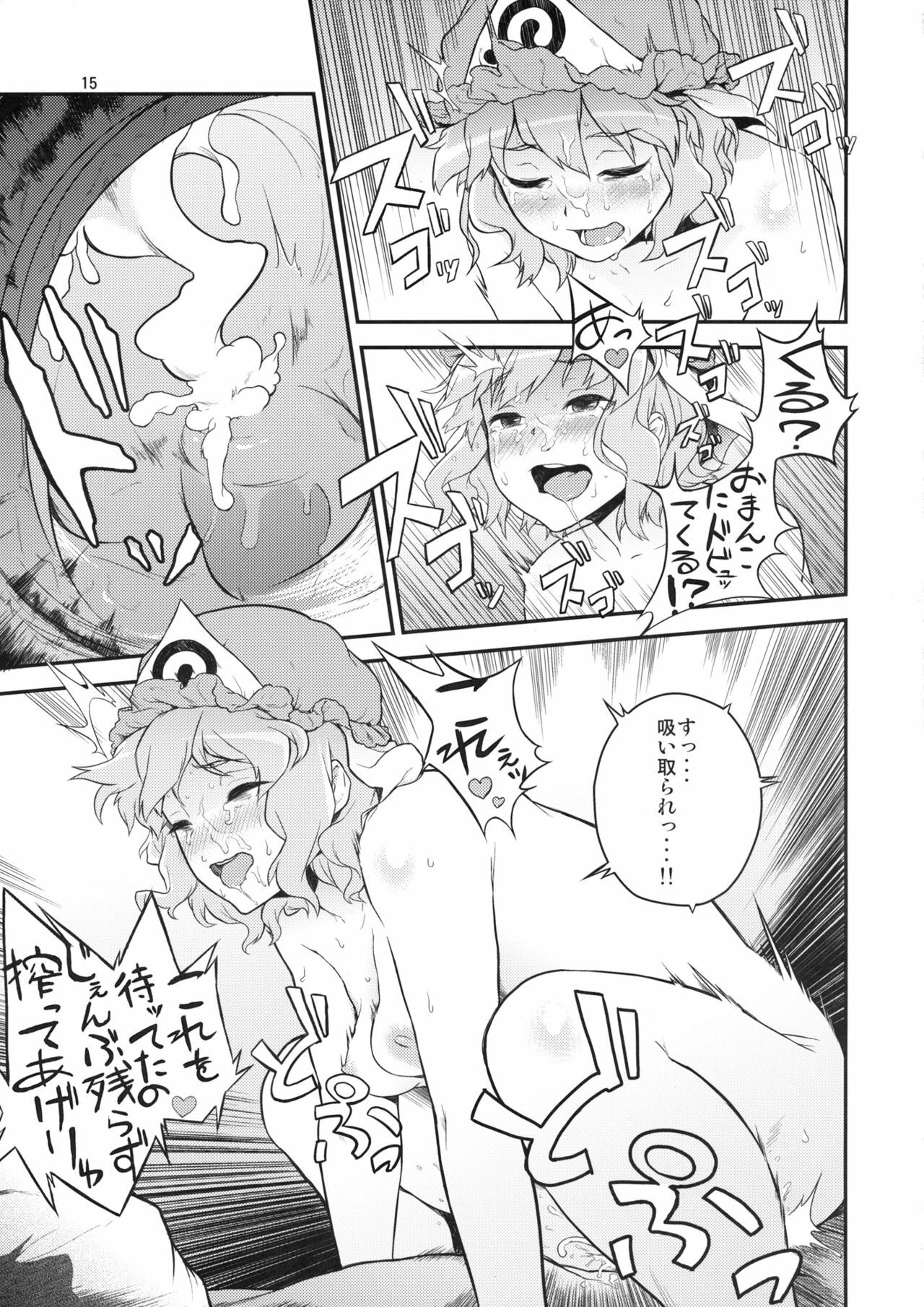 (C80) [Terebisan (Chuusuu Kairo)] Touhou Terebisan (Touhou Project) page 15 full