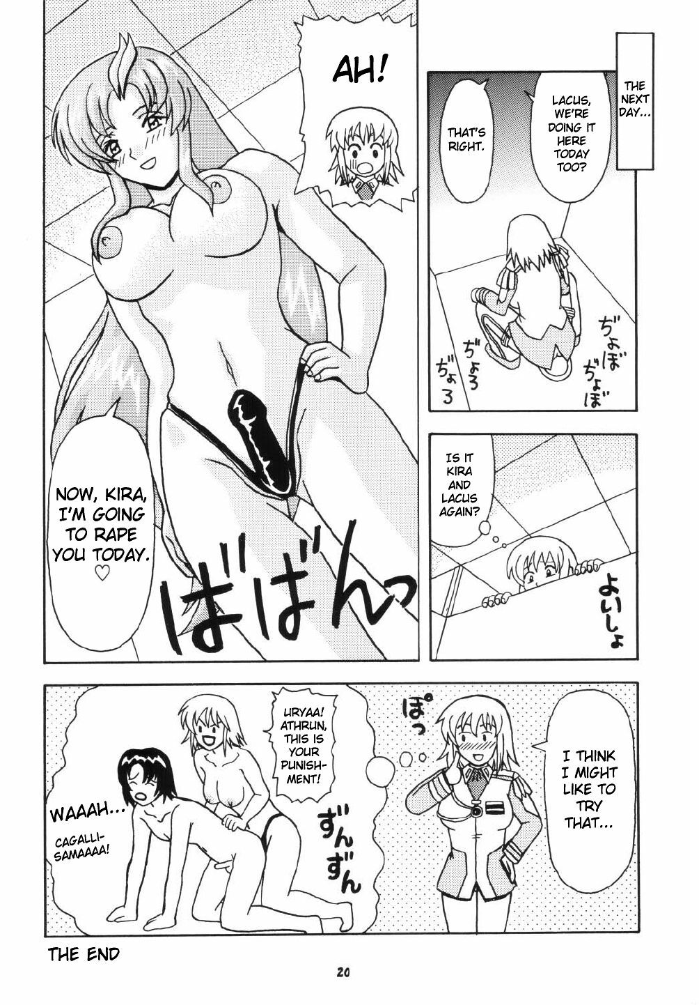 (C65) [HEAVEN'S UNIT (Kouno Kei)] Daten No Hanazono 6 (Kidou Senshi Gundam SEED) [English] =StolenTranslations= page 20 full