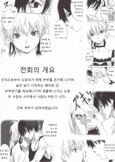 (SC47) [Ajisaidenden (Kawakami Rokkaku, Takanashi Rei)] CANON -LEARN AND SING- (Darker than Black: The Black Contractor) [Korean] [Team HA-NU] - page 3