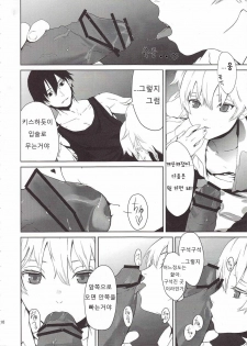 (SC47) [Ajisaidenden (Kawakami Rokkaku, Takanashi Rei)] CANON -LEARN AND SING- (Darker than Black: The Black Contractor) [Korean] [Team HA-NU] - page 9