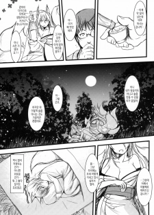 (C79) [Tanmatsu Ijou (BadHanD)] Enju no Mori -Byakko no Mori Gaiden- [Korean] [Project H] - page 6