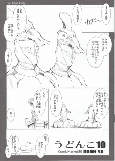 (C80) [UDON-YA (Kizuki Aruchu, ZAN)] Udonko Vol.10 (Monster Hunter)