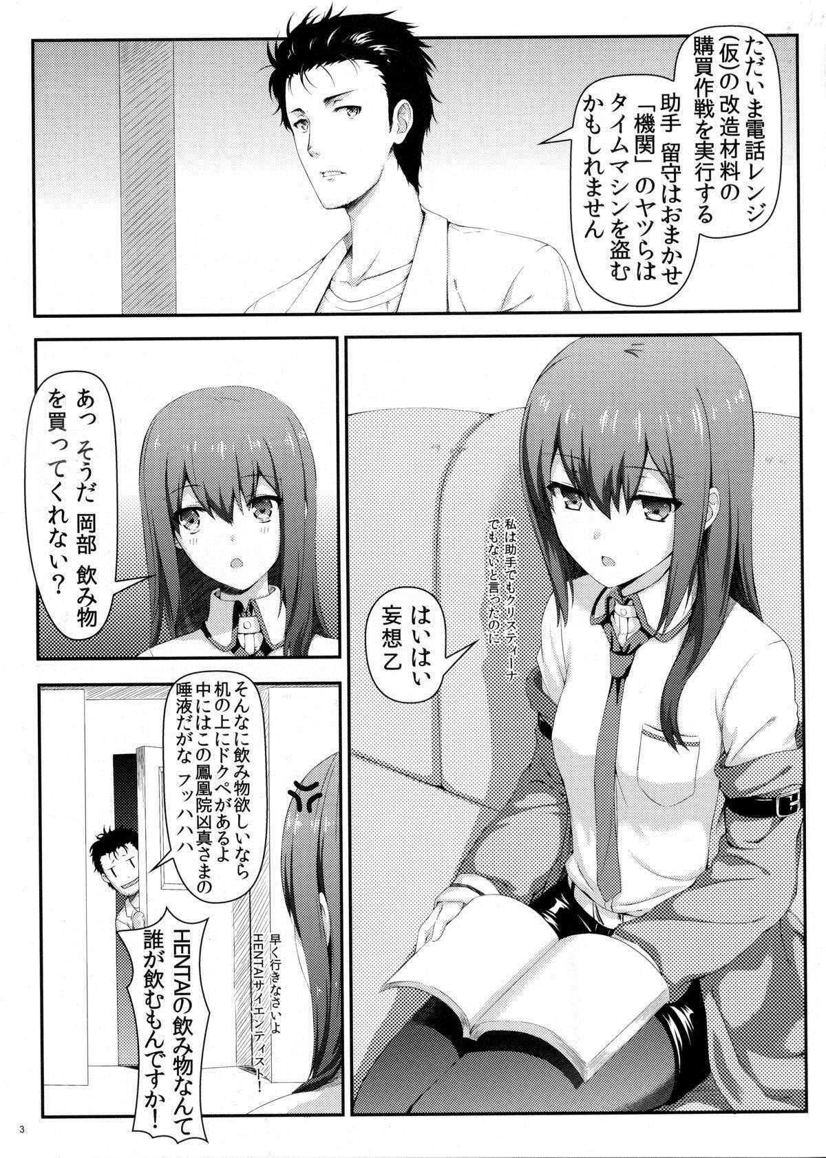 (C80) [Shadow Sorceress Communication Protocol (Hiten Onee-ryuu)] Tengoku e no Bullet Train (Steins;Gate) page 2 full