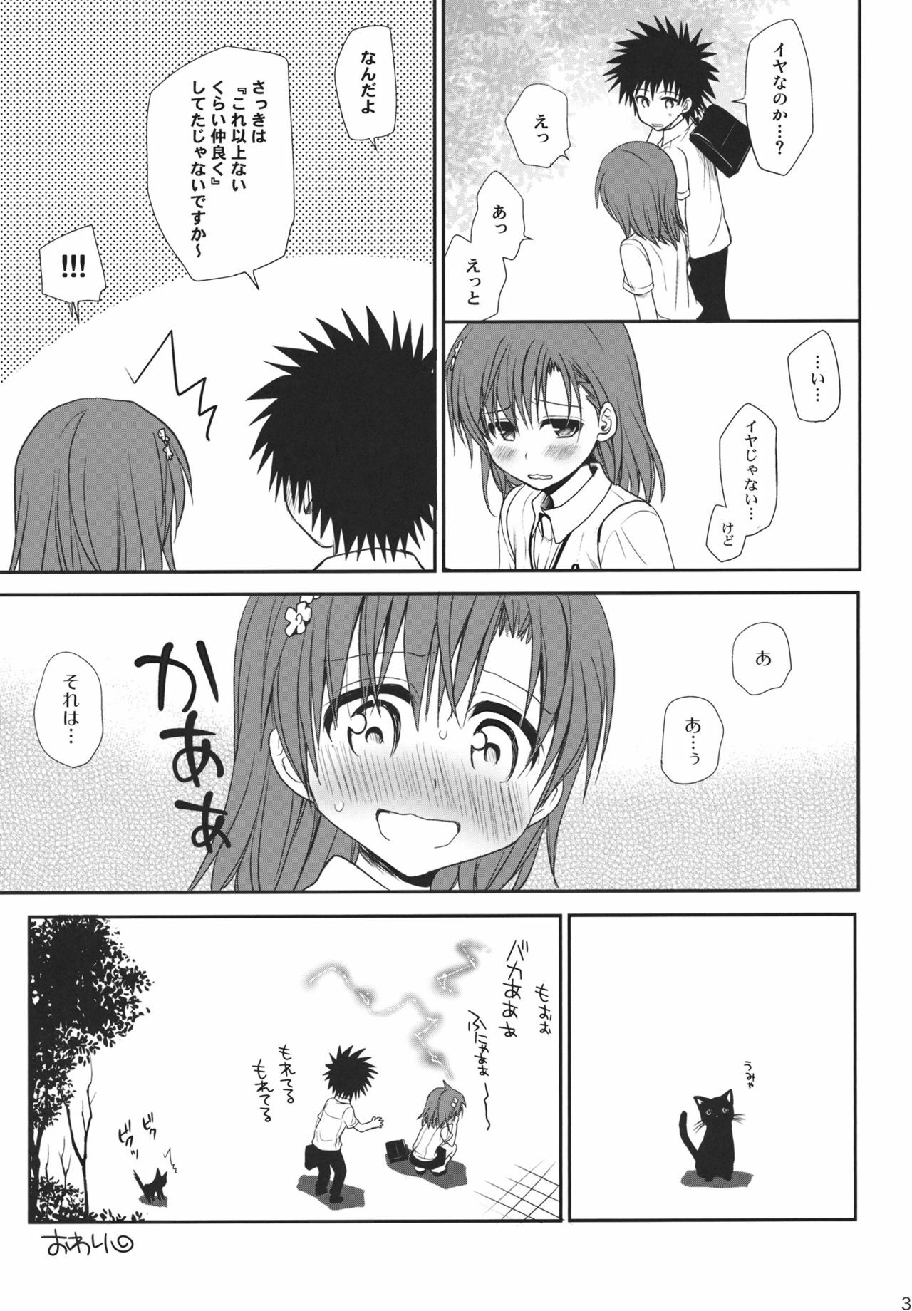 (C80) [Takumi na Muchi] Railgun no Negaikata (Toaru Kagaku no Railgun) page 32 full