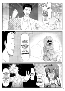 (C80) [Shadow Sorceress Communication Protocol (Hiten Onee-ryuu)] Tengoku e no Bullet Train | The Bullet Train to Heaven (Steins;Gate) [English] {life4Kaoru} - page 12