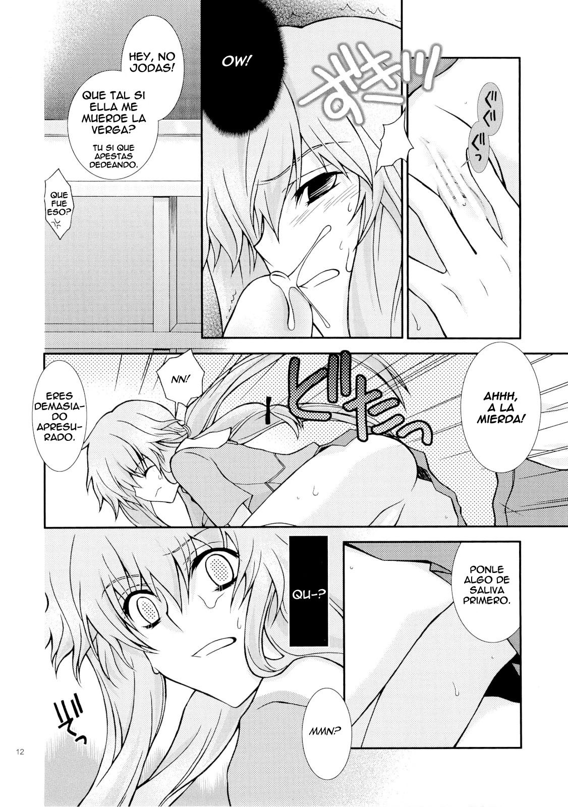 (ComiComi11) [YLANG-YLANG (Ichie Ryouko)] Barairo no Jinsei (Mirai Nikki) [Spanish] =P666HF= page 11 full