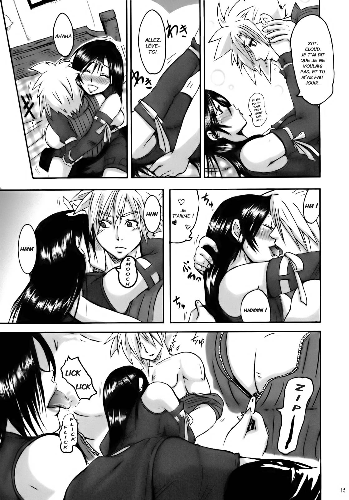 [LoveRevo (Waguchi Shouka)] Love Love Lockhart LA (Final Fantasy VII Advent Children) [French] [Jiaker] page 12 full