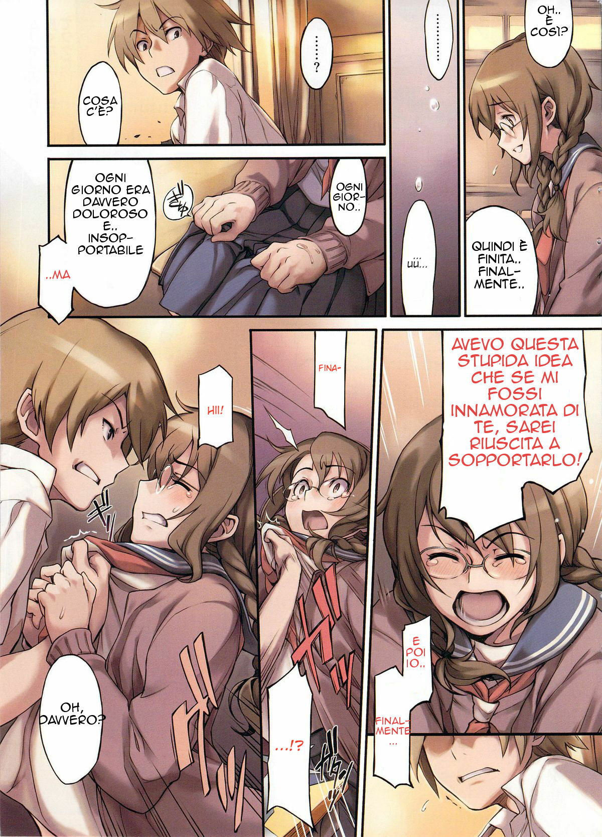 [Minato Fumi] Imashime wa Atatakaku... | Warm Bonds... (COMIC HOTMILK 2009-08) [Italian] [JPastore6] page 3 full