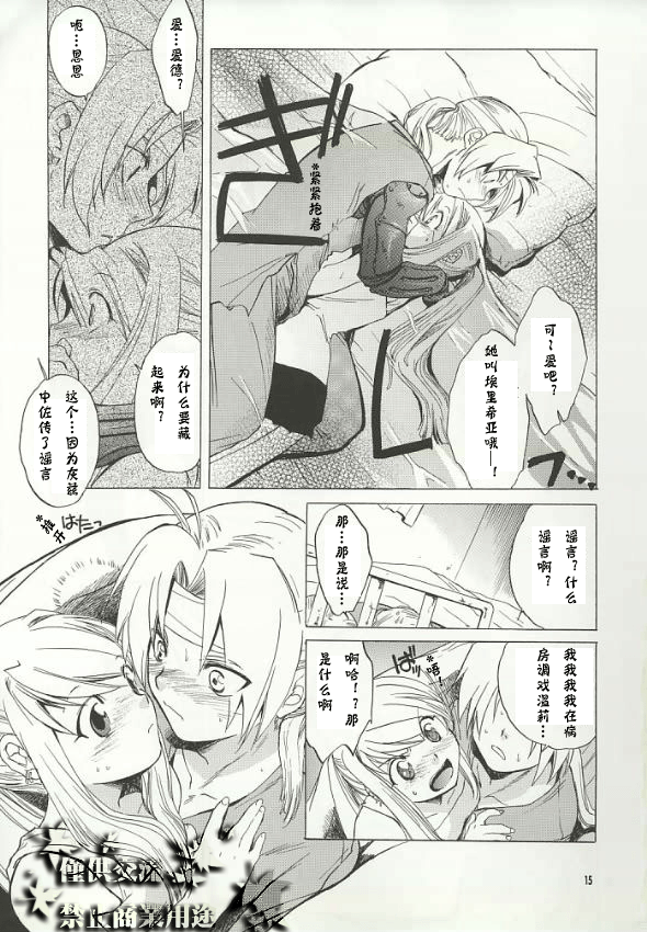 (C66) [Toko-ya (HEIZO, Kitoen)] ED x WIN (Fullmetal Alchemist) [Chinese] page 12 full