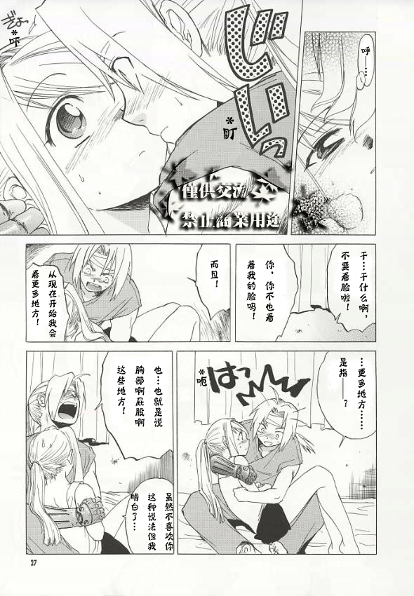 (C66) [Toko-ya (HEIZO, Kitoen)] ED x WIN (Fullmetal Alchemist) [Chinese] page 24 full