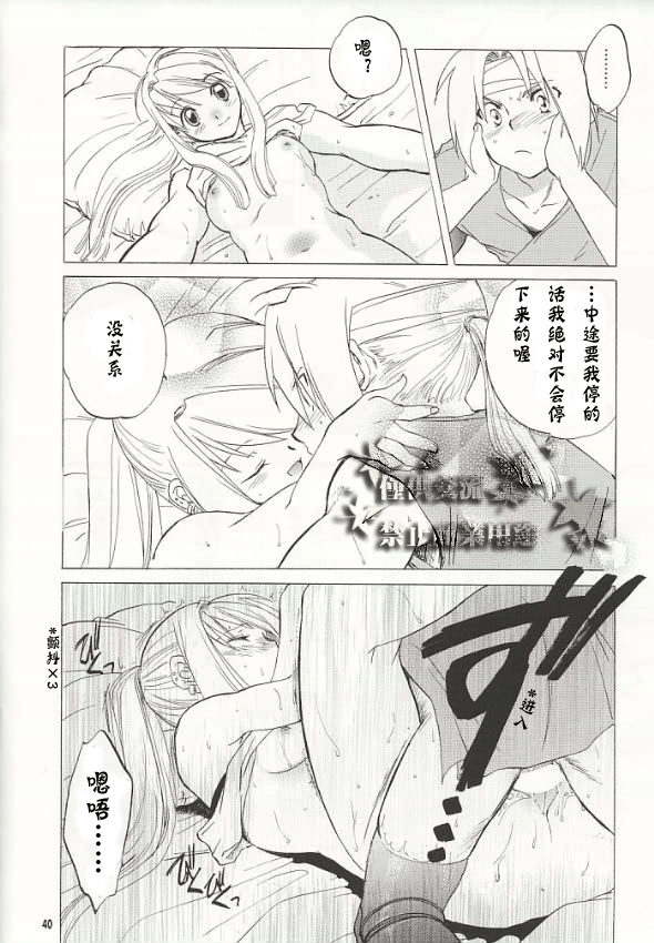 (C66) [Toko-ya (HEIZO, Kitoen)] ED x WIN (Fullmetal Alchemist) [Chinese] page 37 full