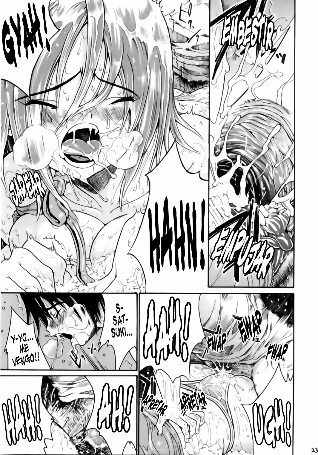 (C68) [Amazake Hatosyo-ten (Yoshu Ohepe)] Haru Ichigo Vol. 3 - Spring Strawberry Vol. 3 (Ichigo 100%) [Spanish] [MHnF] page 21 full