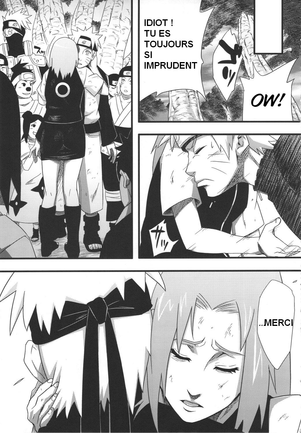 (C80) [Karakishi Youhei-dan Shinga (Sahara Wataru)] Saboten Campus (Naruto) [French] page 4 full