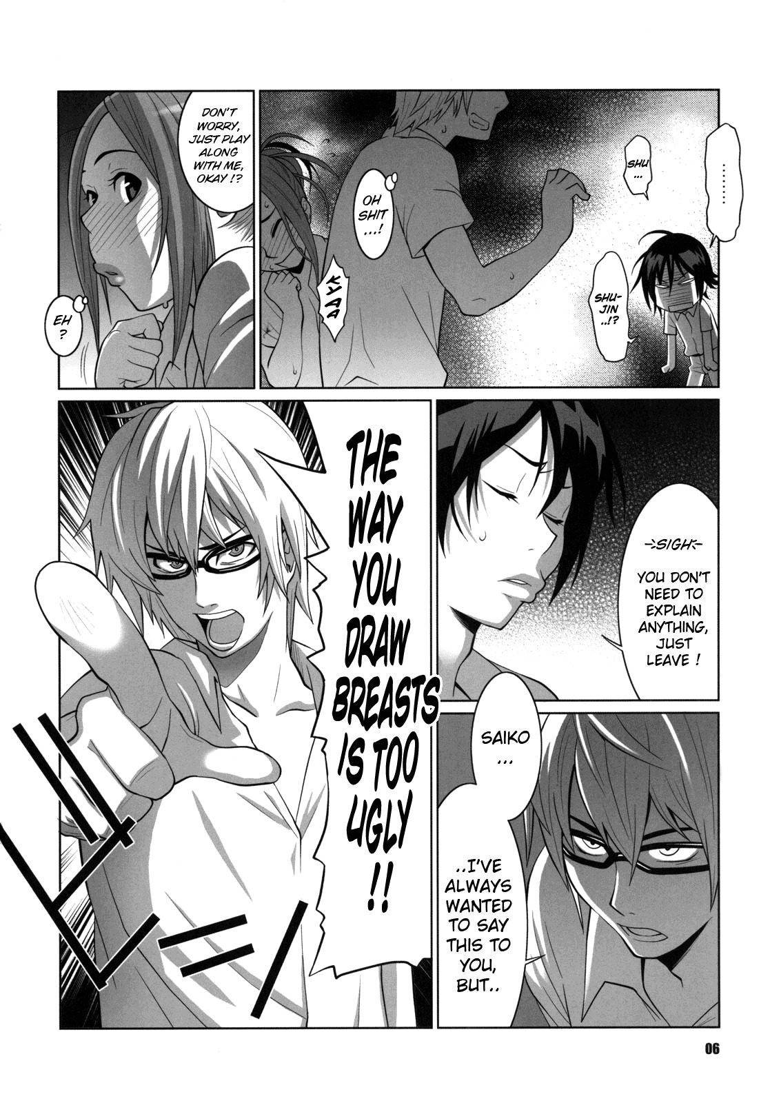 (C76) [TETRODOTOXIN (Nise Kurosaki, ST-retcher)] BAKUNEW (Bakuman) [English] page 5 full