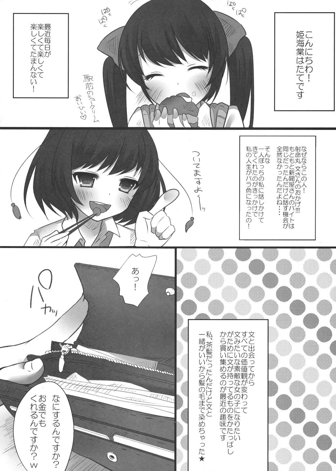 (C80) [Chemical Janky (Shiori)] JK Hatatan (Touhou Project) page 4 full