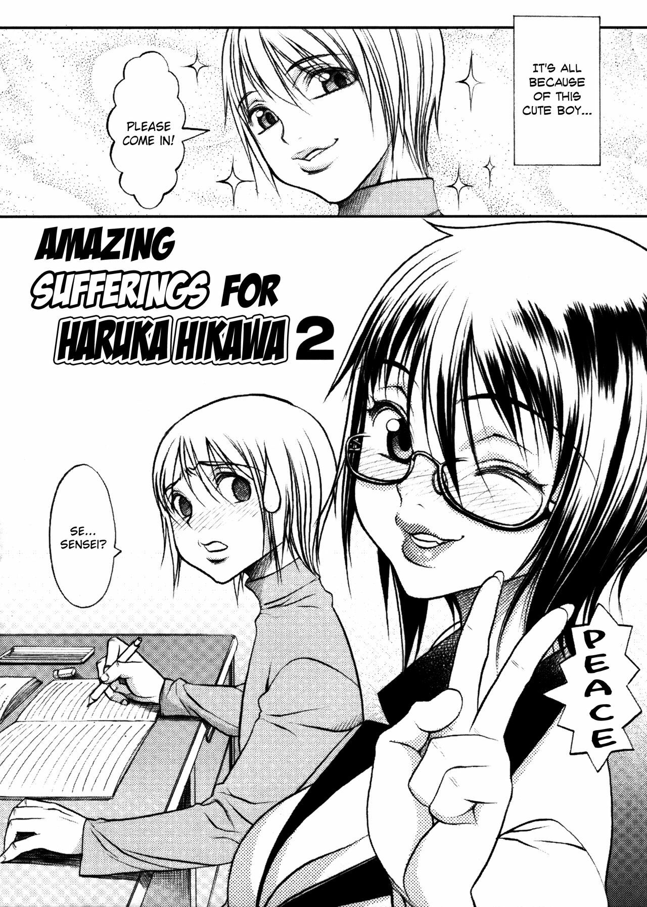 [Eguchi Hiroshi, Yamasaki Masato] Hikawa Haruka no Amazing na Junan - Amazing Sufferings for Haruka Hikawa Ch.1-4 [English] =kidneys= page 38 full