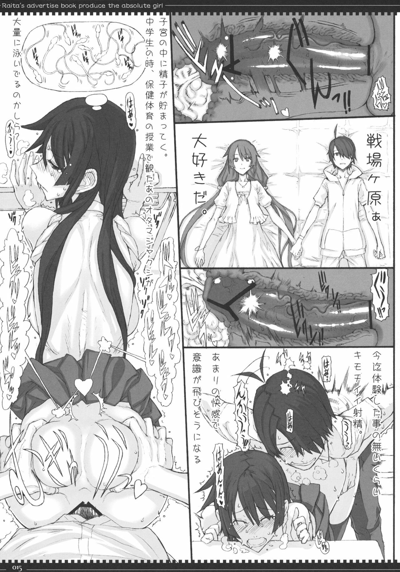 (C80) [Zettai Shoujo (RAITA)] Dorobouneko no Yokorenbo (Bakemonogatari) page 14 full