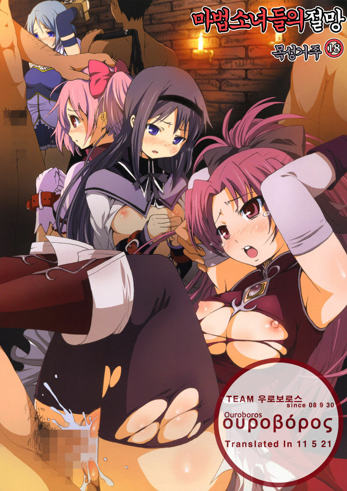 [Mokusei Zaijuu] Mahoushoujotachi no Zetsubou (Puella Magi Madoka☆Magica) (korean) page 1 full