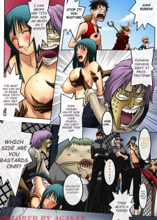 (C70) [Tenzan Koubou (Kon-Kit)] GoGo! Spandaming Action!! (Jump no Hon) (One Piece) [English] [Colorized] - page 2