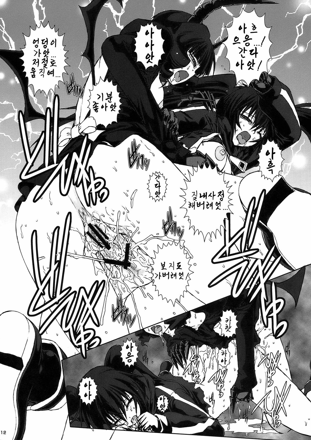 (C78) [Escargot Club (Juubaori Mashumaro)] B★RS SAND! (BLACK★ROCK SHOOTER) [Korean] page 13 full