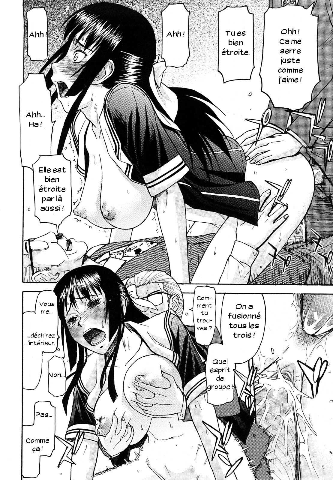 [Inomaru] Itazura senyou Hanahira Seitokaichou [French] page 160 full