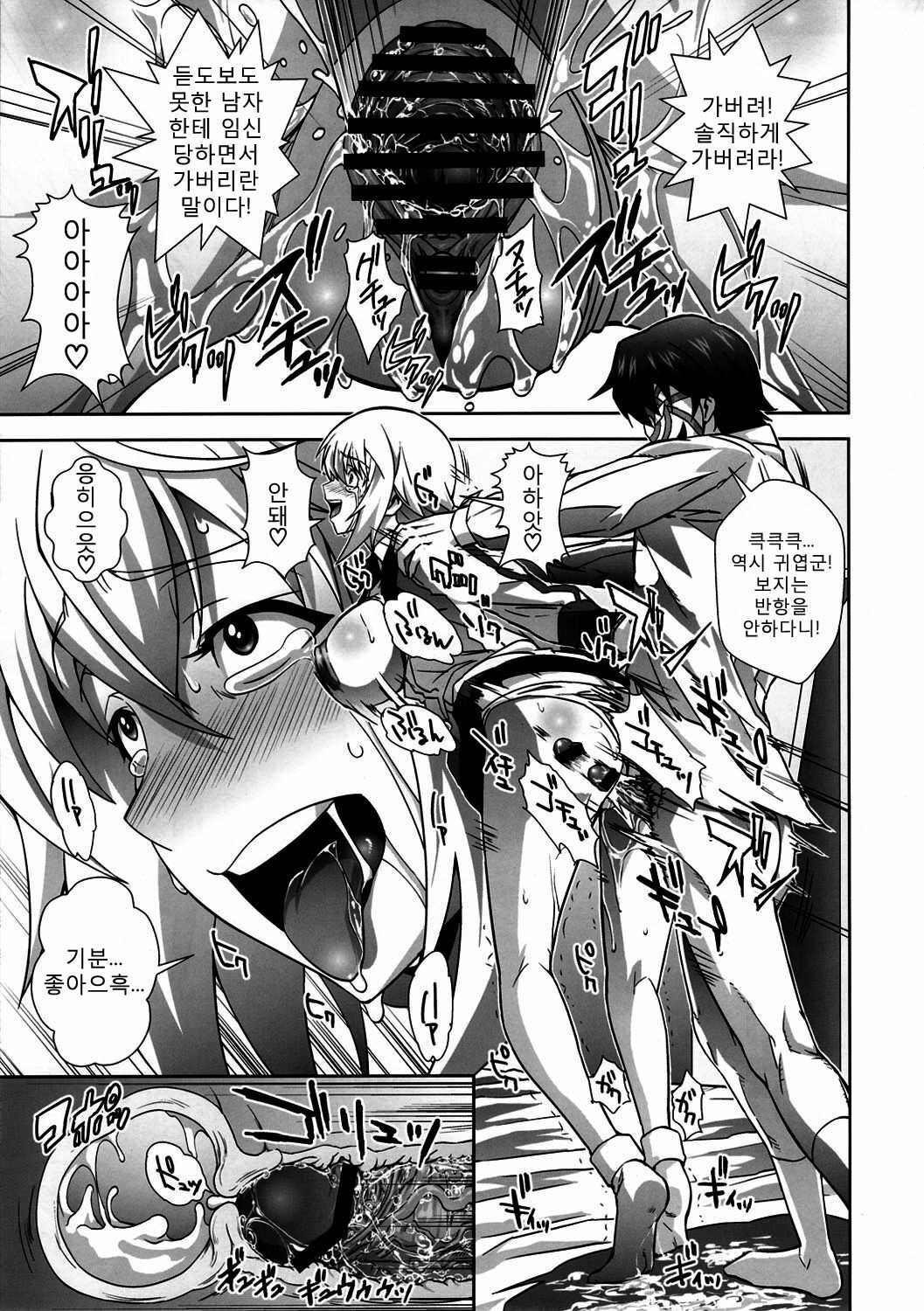 (COMIC1☆5) [Kamoro-Sa-Z (Migiyori, Oobanburumai)] Infinite DoStratos (IS ) [Korean] [Team Ouroboros] page 16 full