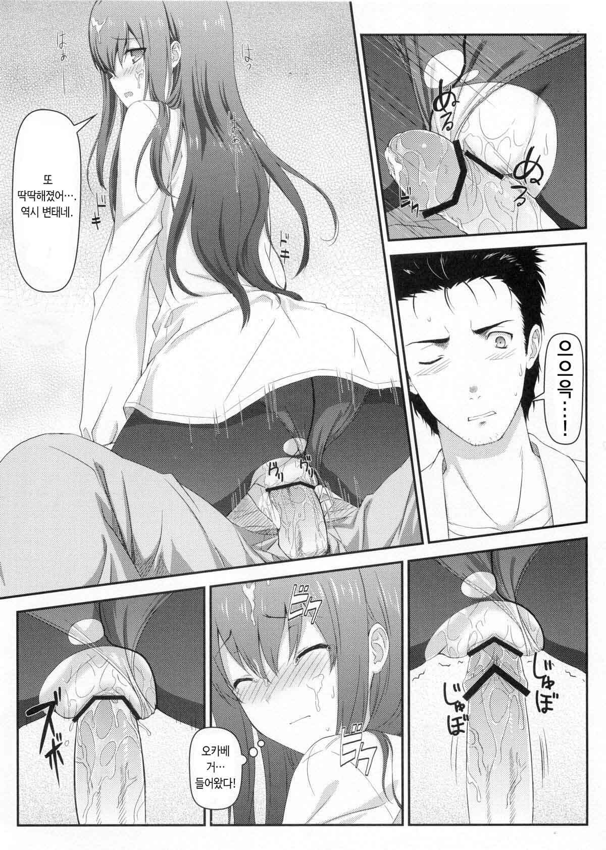 (C80) [Shadow Sorceress Communication Protocol (Hiten Onee-ryuu)] Tengoku e no Bullet Train (Steins;Gate) [Korean] page 18 full