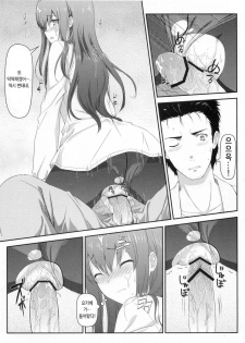 (C80) [Shadow Sorceress Communication Protocol (Hiten Onee-ryuu)] Tengoku e no Bullet Train (Steins;Gate) [Korean] - page 18