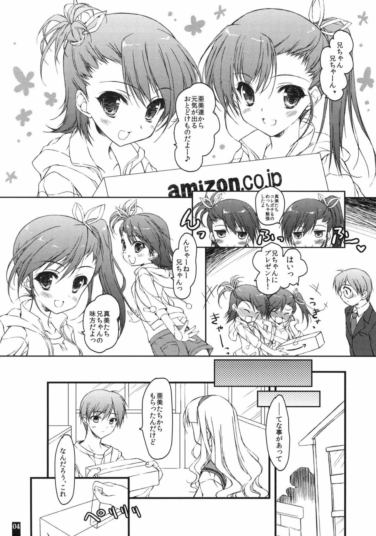 (C80) [Konoha (Hotei Kazuha)] Onii-chan no DVD (THE iDOLM@STER) page 3 full