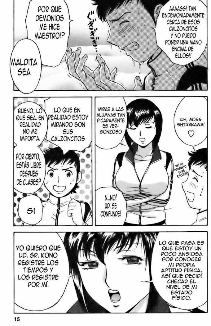 [Hidemaru] Mo-Retsu! Boin Sensei 3 | Boing Boing Teacher Vol. 3 [Spanish] page 15 full