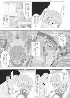 (C80) [Hito no Fundoshi (Yukiyoshi Mamizu)] Natsu, Ryokan, Shakkintori. (Hanasaku Iroha) - page 6