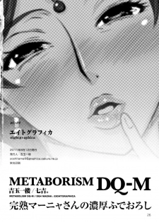 (C80) [8graphica (Yoshitama Ichirou, Nanakichi)] Metabolism DQ-M Kanjuku Manya-san no Noukou Fudeoroshi (Dragon Quest IV) [English] [Chocolate] - page 25