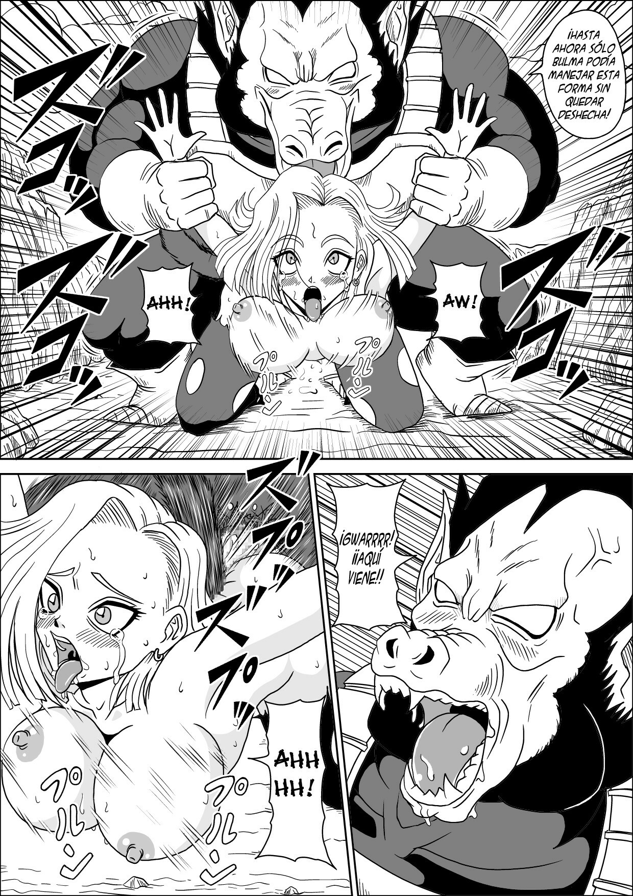 [Pyramid House (Muscleman)] Full Bokko 18-gou! (Dragon Ball Z) [Spanish] [Biblioteca Hentai] page 21 full