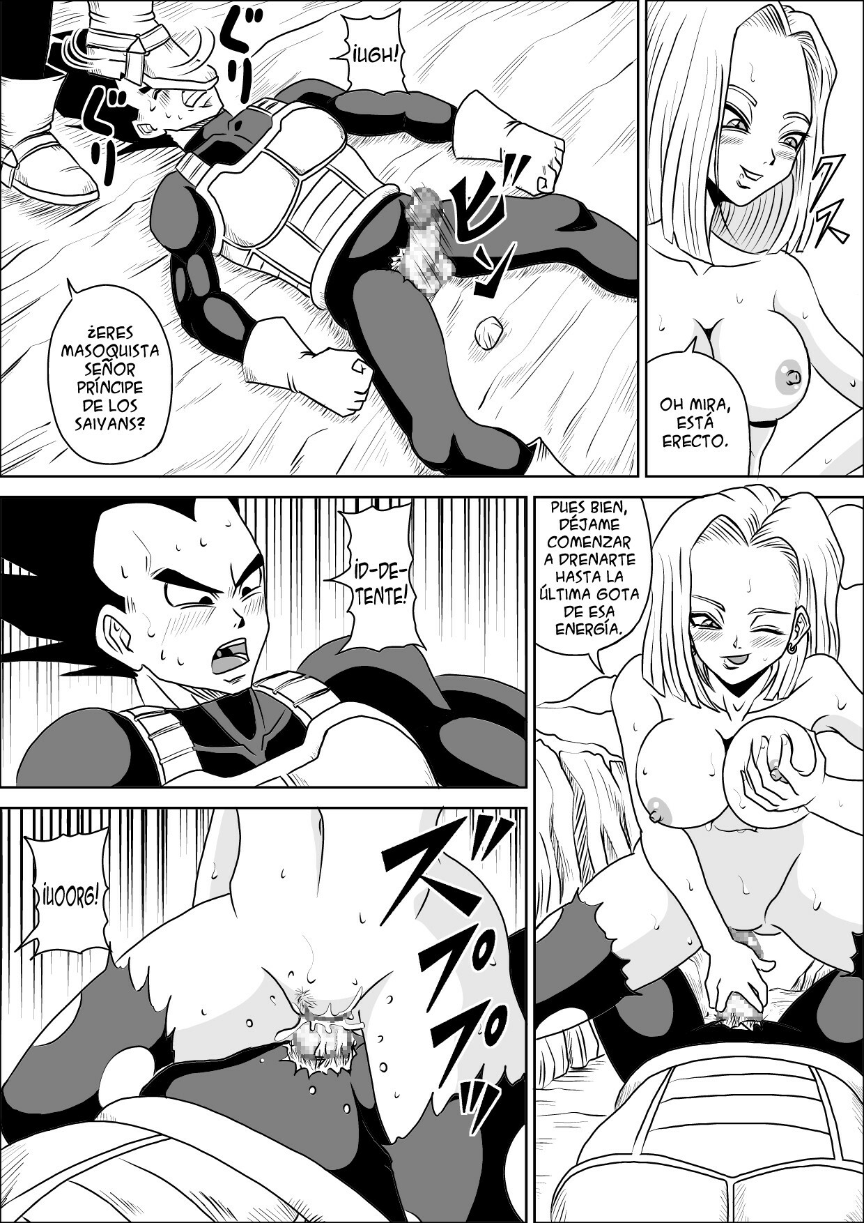 [Pyramid House (Muscleman)] Full Bokko 18-gou! (Dragon Ball Z) [Spanish] [Biblioteca Hentai] page 27 full