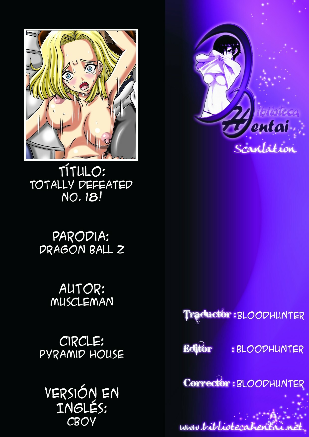 [Pyramid House (Muscleman)] Full Bokko 18-gou! (Dragon Ball Z) [Spanish] [Biblioteca Hentai] page 35 full