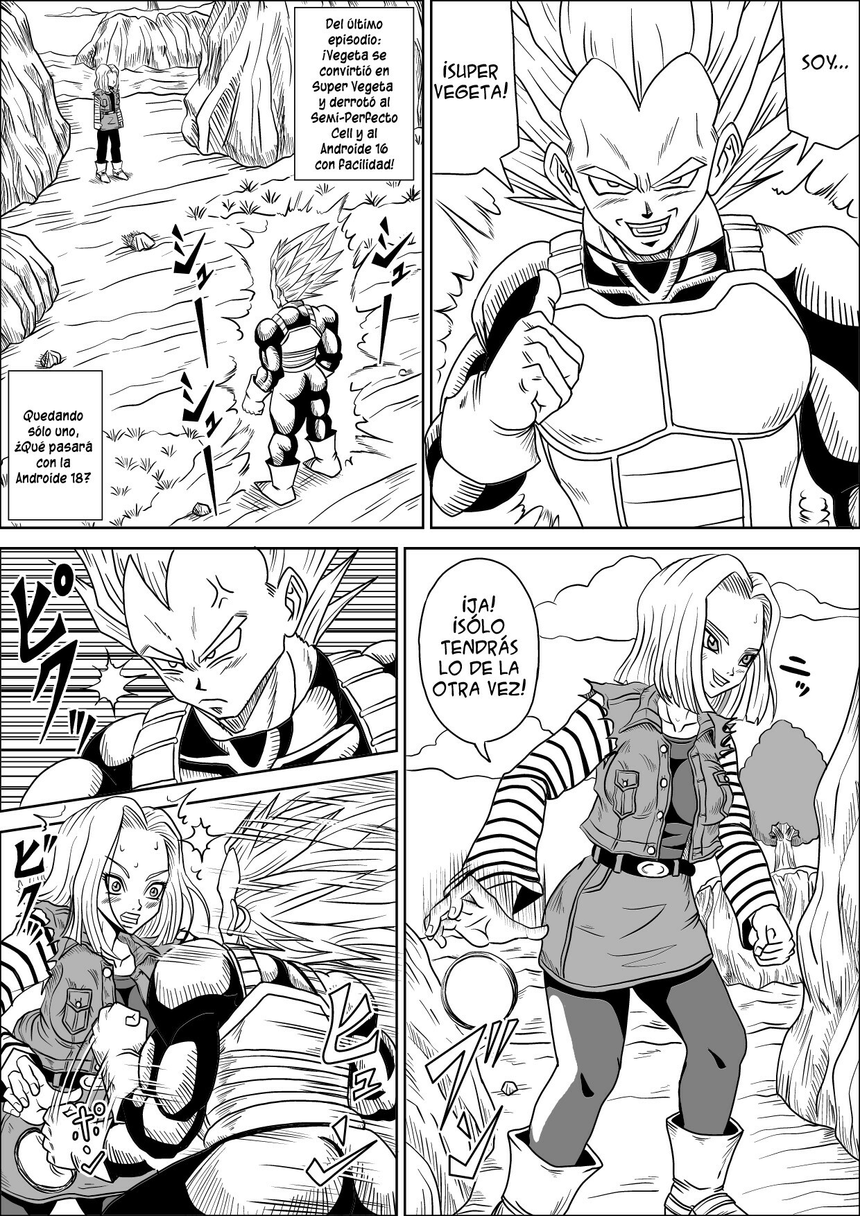 [Pyramid House (Muscleman)] Full Bokko 18-gou! (Dragon Ball Z) [Spanish] [Biblioteca Hentai] page 4 full