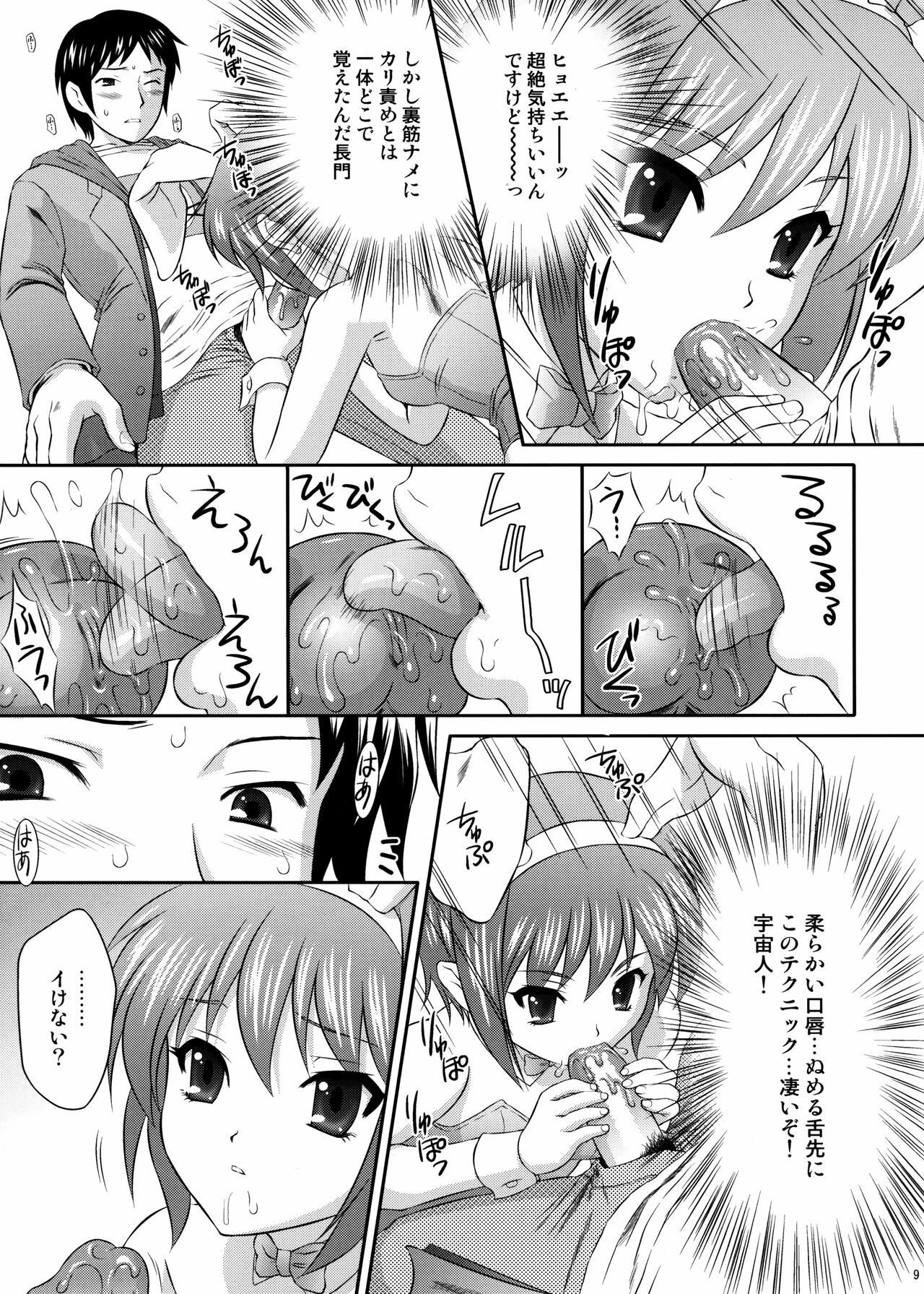 (C71) [U.R.C (Momoya Show-Neko)] Nagato Yuki wa Usagi to Kame no Yume o Miru ka? (Suzumiya Haruhi no Yuuutsu) page 8 full