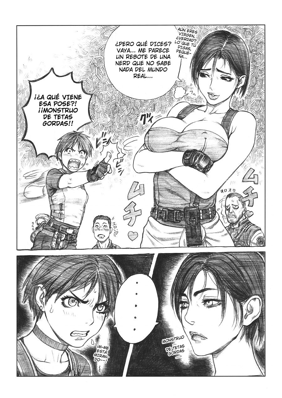 [Tsukasa Jun] Biocube (Resident Evil) [SPA] page 2 full