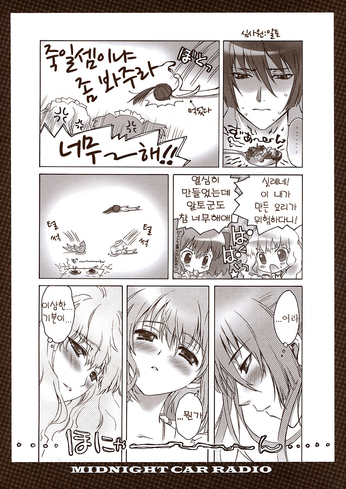 (C74) [CARNELIAN] MIDNIGHT CAR RADIO (Macross Frontier) [Korean] [Project H] page 5 full