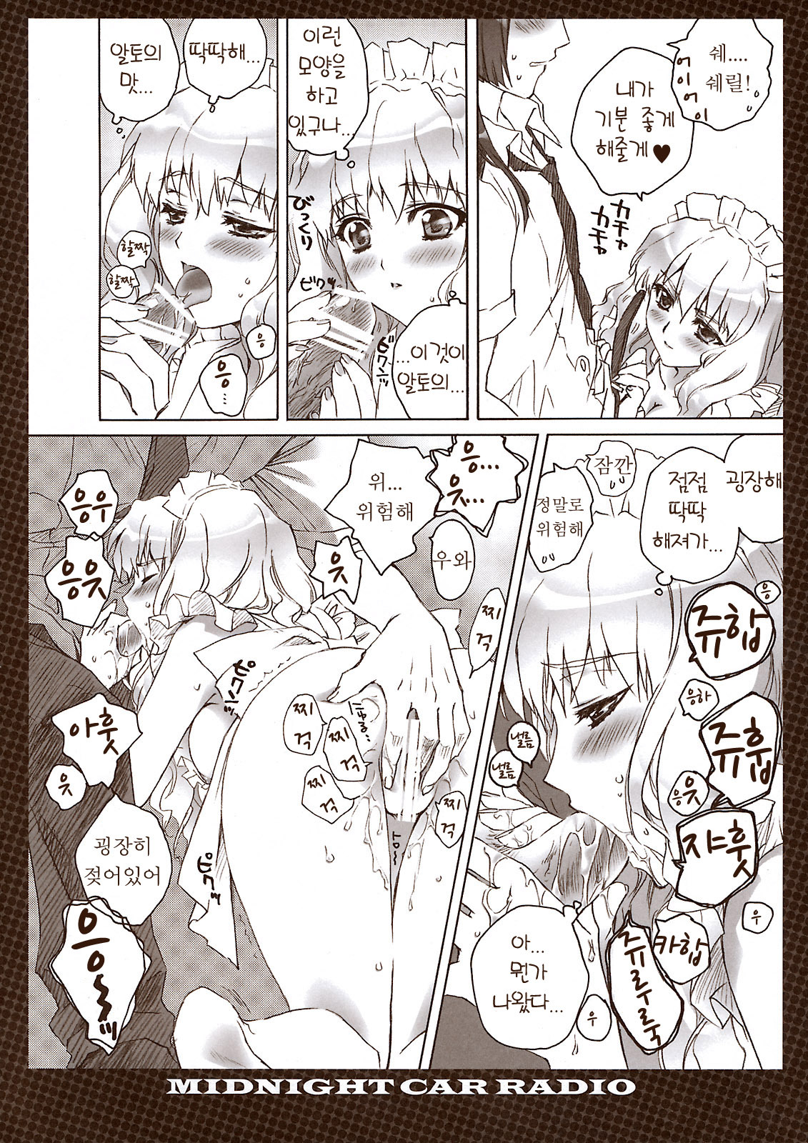 (C74) [CARNELIAN] MIDNIGHT CAR RADIO (Macross Frontier) [Korean] [Project H] page 7 full