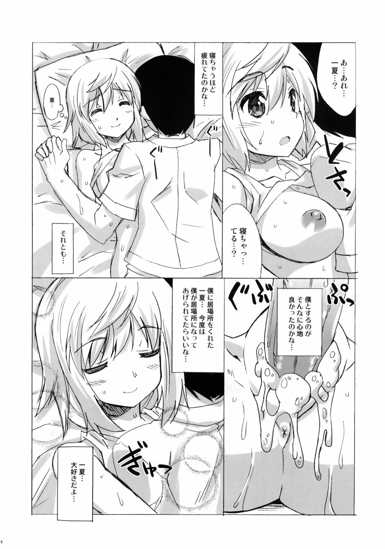 (C80) [Makuu Gundan (Shinozuka Atsuto)] Makuu Tsuushin IS +Card (Infinite Stratos) page 15 full