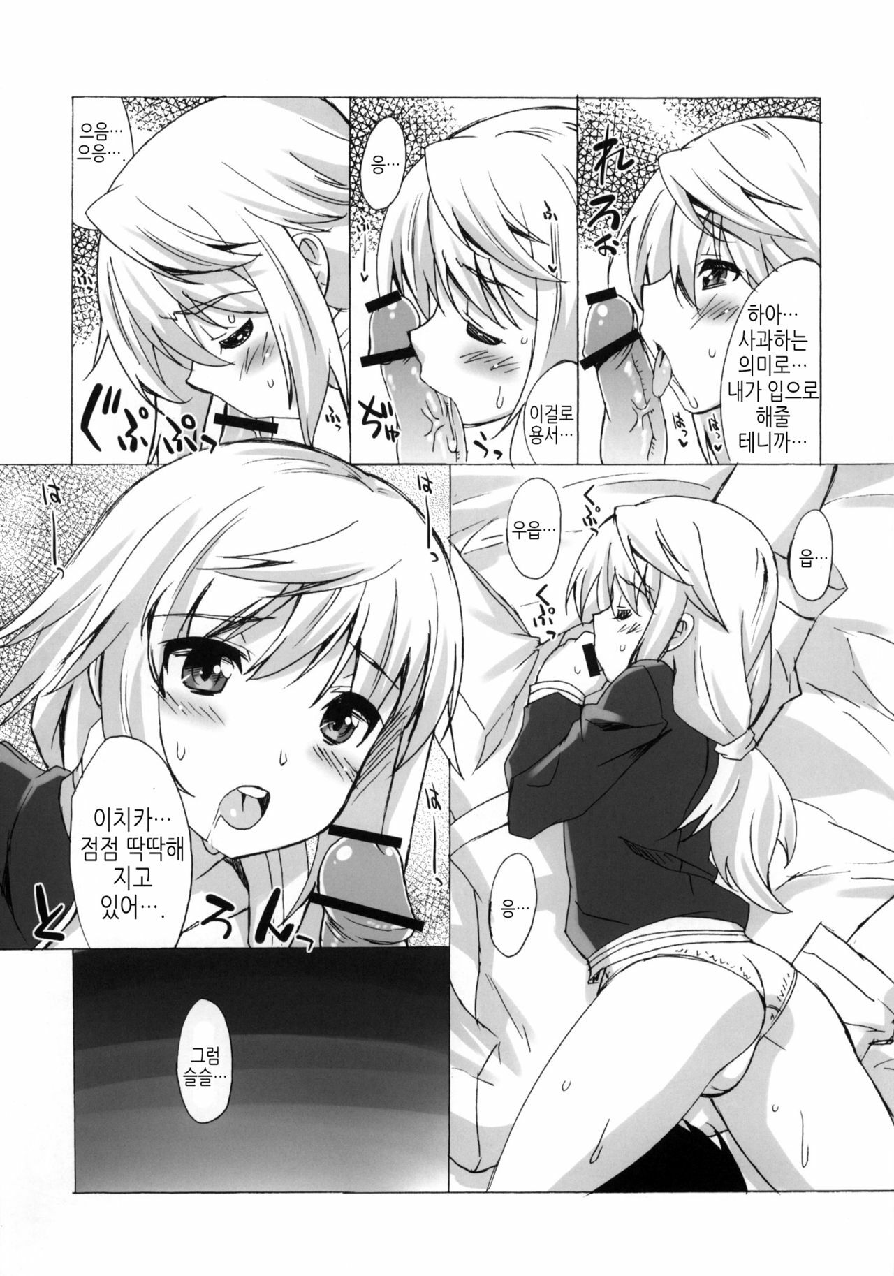 (C80) [Makuu Gundan (Shinozuka Atsuto)] Makuu Tsuushin IS +Card (Infinite Stratos) [Korean] [Team H] page 6 full