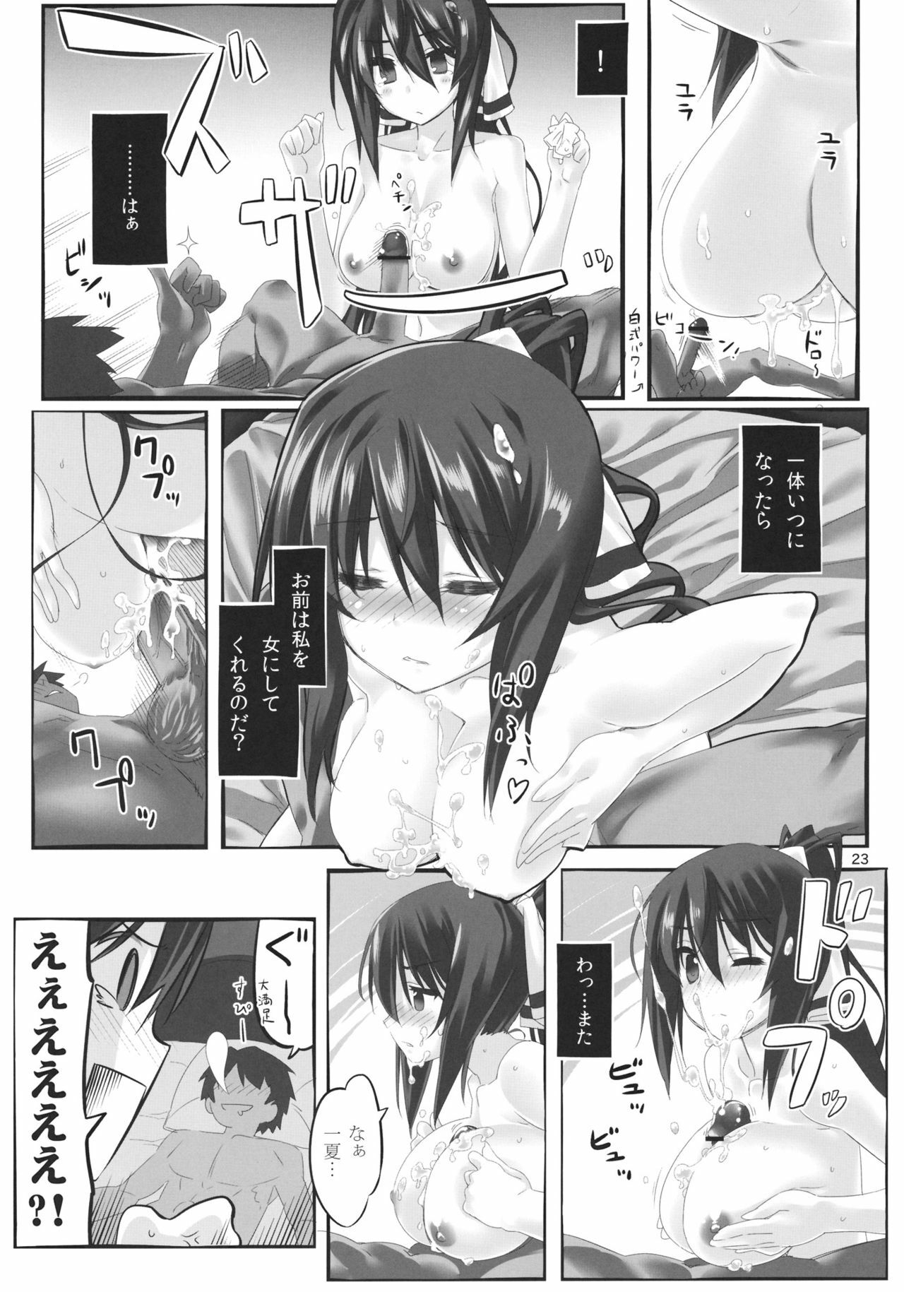 (C80) [Himura Nyuugyou (Himura Kiseki)] Yuuzai Shouko Bukken Sangou (IS ) page 22 full