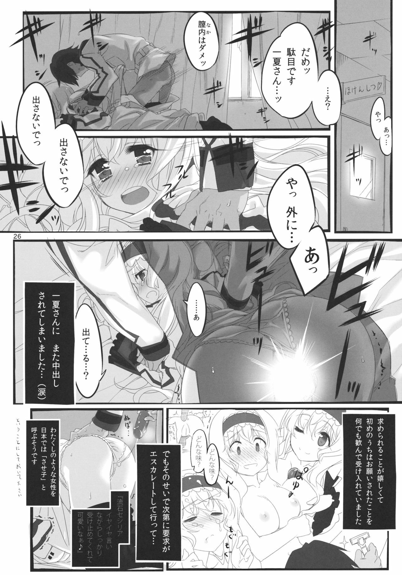 (C80) [Himura Nyuugyou (Himura Kiseki)] Yuuzai Shouko Bukken Sangou (IS ) page 25 full