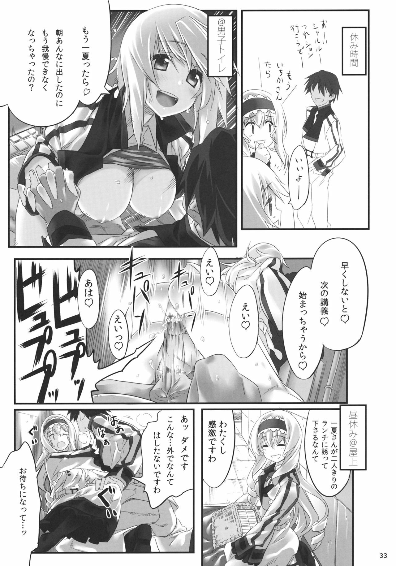 (C80) [Himura Nyuugyou (Himura Kiseki)] Yuuzai Shouko Bukken Sangou (IS ) page 32 full