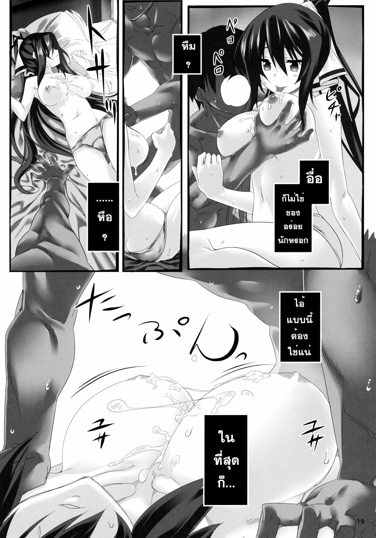 (C80) [Himura Nyuugyou (Himura Kiseki)] Yuuzai Shouko Bukken Sangou (IS ) [Thai ภาษาไทย] [Sorekara] page 18 full