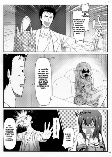 (C80) [Shadow Sorceress Communication Protocol (Hiten Onee-ryuu)] Tengoku e no Bullet Train (Steins;Gate) [Spanish] {Koi-subs} - page 12