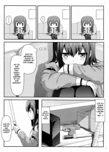 (C80) [Shadow Sorceress Communication Protocol (Hiten Onee-ryuu)] Tengoku e no Bullet Train (Steins;Gate) [Spanish] {Koi-subs} - page 4