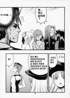 (C70) [type=punishment (Shido Daisuke)] Itsukame Baby (Fate/hollow ataraxia) [Korean] - page 23